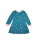 Платье "Герберы" - Размер 116 - Цвет голубой - Картинка #2